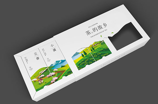 插畫藝術(shù)在茶葉禮品盒包裝設計中的美學應用