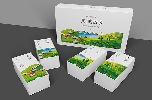 插畫藝術(shù)在茶葉禮品盒包裝設計中的美學應用