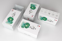 清新優(yōu)雅的花茶紙盒包裝怎樣設計制作